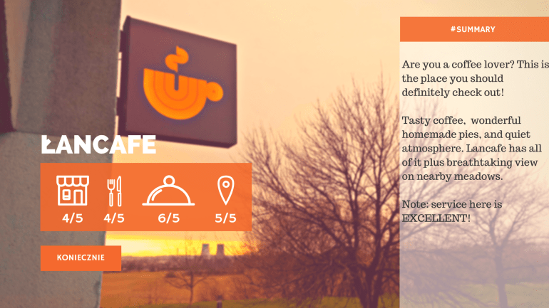 Łancafe Centrum E Nowa Huta